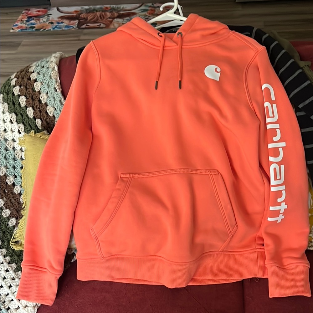 Carhartt Orange Hoodie